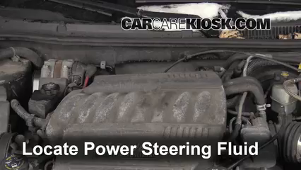 2007 Chevrolet Impala SS 5.3L V8 Power Steering Fluid Add Fluid